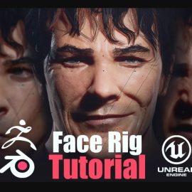 FlippedNormals – Face Rigging in Blender Tutorial (Premium)