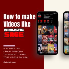 NihilisticSage – How To Make Videos Like NihilisticSage (Premium)