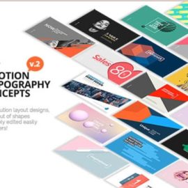 Videohive 100 Motion Typography Concepts v2 21141394 (Premium)