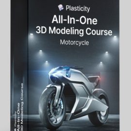 Gumroad – Plasticity – All-In-One Plasticity 3D Modeling Course – Motorcycle (Premium)