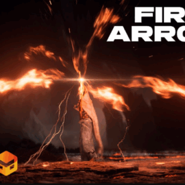 Double Jump Academy Fire Arrow Vfx (Premium)