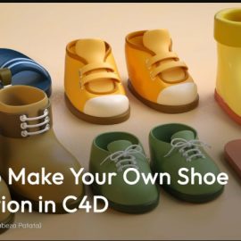 Patata School – How to Make Your Own Shoe Collection in C4D (Premium)