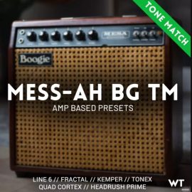 Worship Tutorials MESS-AH BG Tone Match Presets and Captures ToneX (Premium)