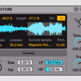 ELPHNT Texture Max for Live Device AMXD (Premium)
