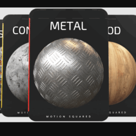 Motion Squared – Arnold for Cinema 4D Material Collection (Premium)
