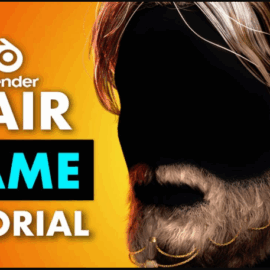 Flipped Normals – Creating Hair For Games in Blender (Premium)