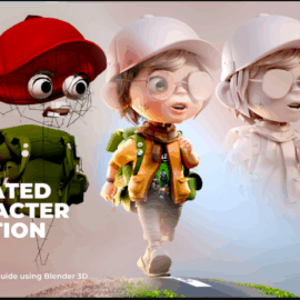 Gumroad – Let’s learn Animated Character Creation in 3D (Premium)